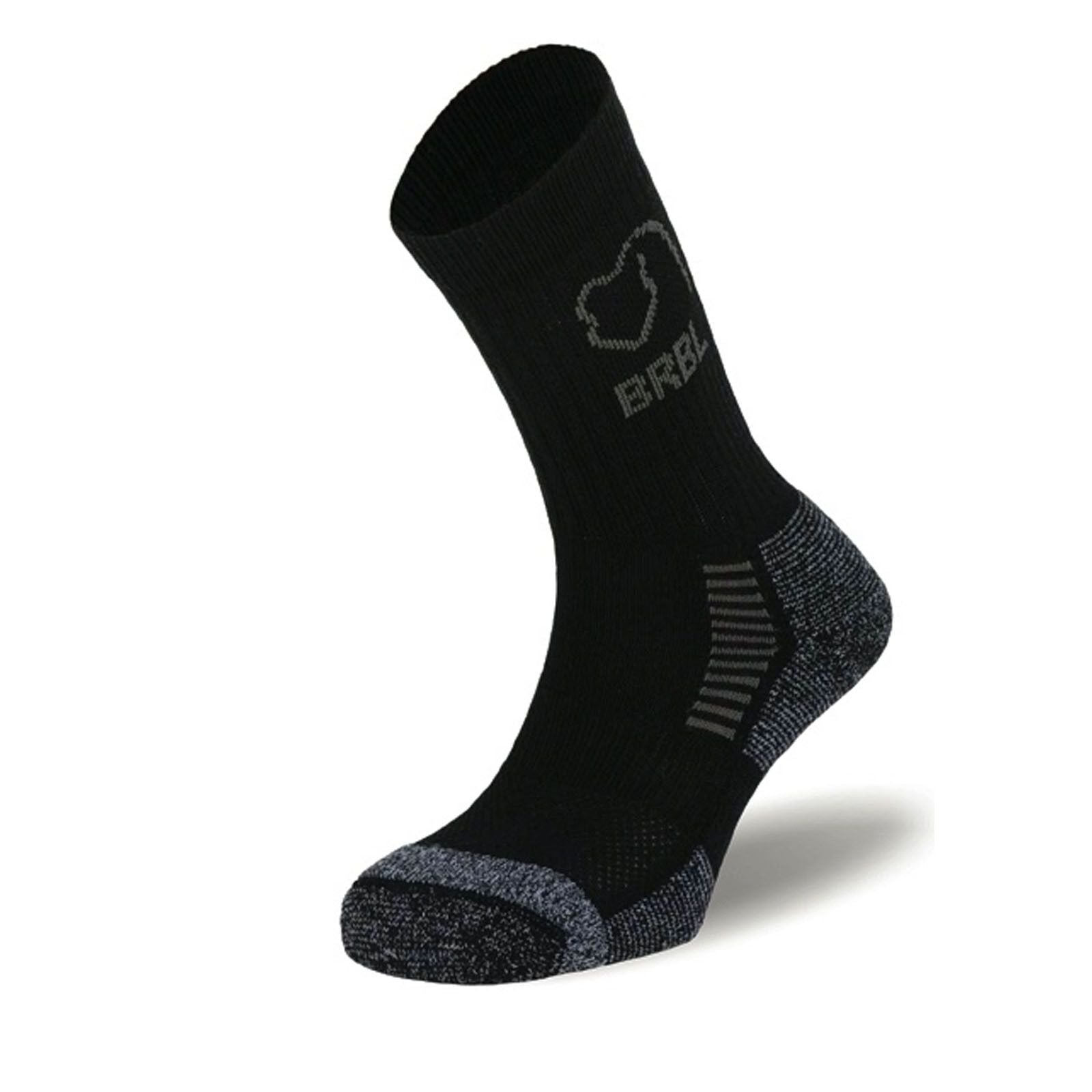 BRBL Bjorn Socks Cotton Blend Outdoor Hiking Trekking Adventure Mountain Comfort - Black