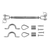Pinnacle Hardware 316 Stainless Steel Marine Grade Jaw/Jaw Bottlescrew Balustradig Kit CHS033