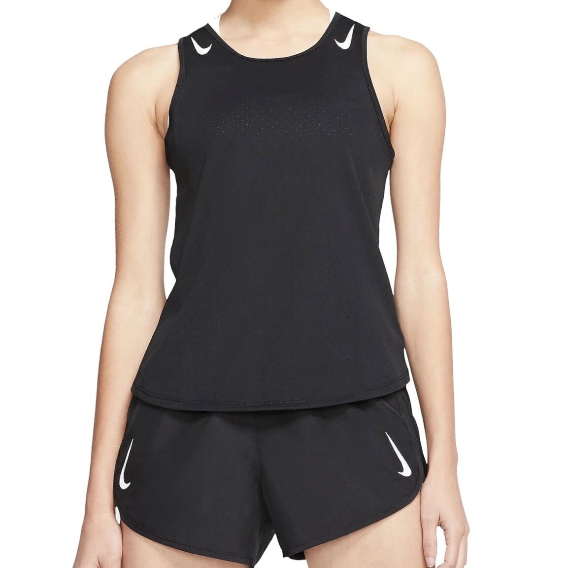 Nike AeroSwift Womens Running Singlet - Black