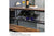 Viviendo Dining Table, Bar Table with Wine Storage Rack - Industrial Style