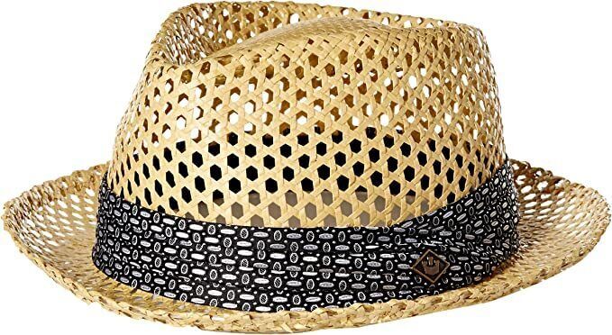 Goorin Brothers Straw Hat Light Sturdy Vented Trilby Sun Summer Fedora - Natural