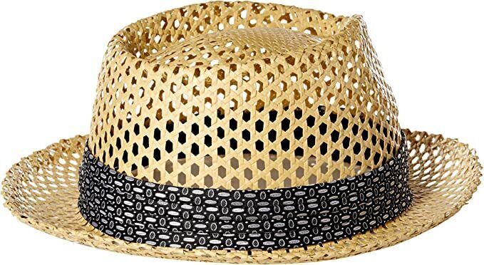 Goorin Brothers Straw Hat Light Sturdy Vented Trilby Sun Summer Fedora - Natural