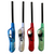 12x Clear Long Gas Lighter for BBQ Kitchen Cigarette w/ Safety Lock - Assorted Colours