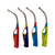 1x Clear Flexible Gas Lighter for BBQ Kitchen Cigarette w/ Safety Lock - Assorted Colours