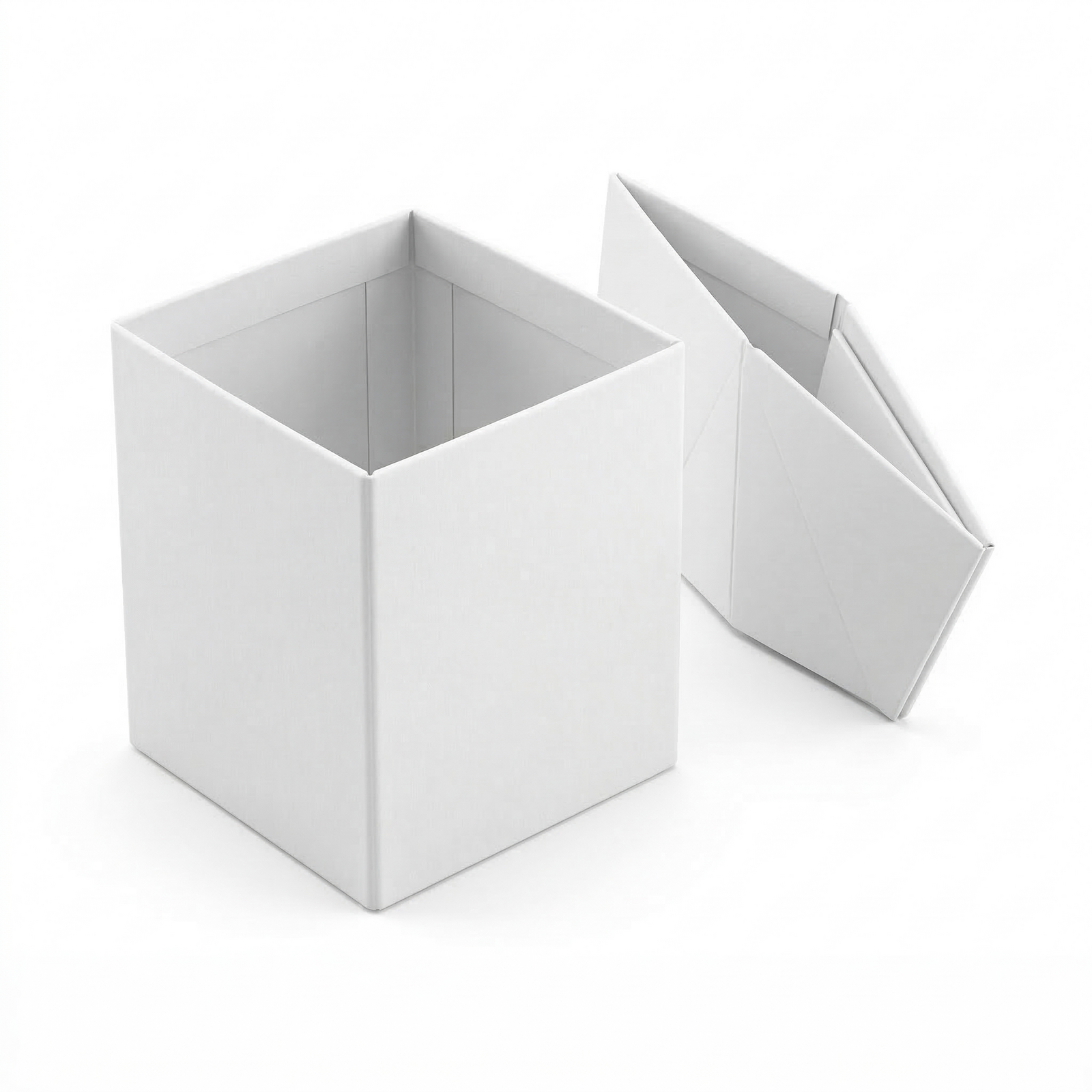 12x Foldable Pencil Cup for Home Office Desk Ruler Scissor Holder EAZI FOLD in White