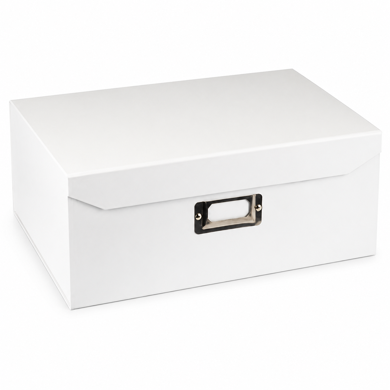 Italplast Eazi Fold A5 Paper Document Storage Box in White