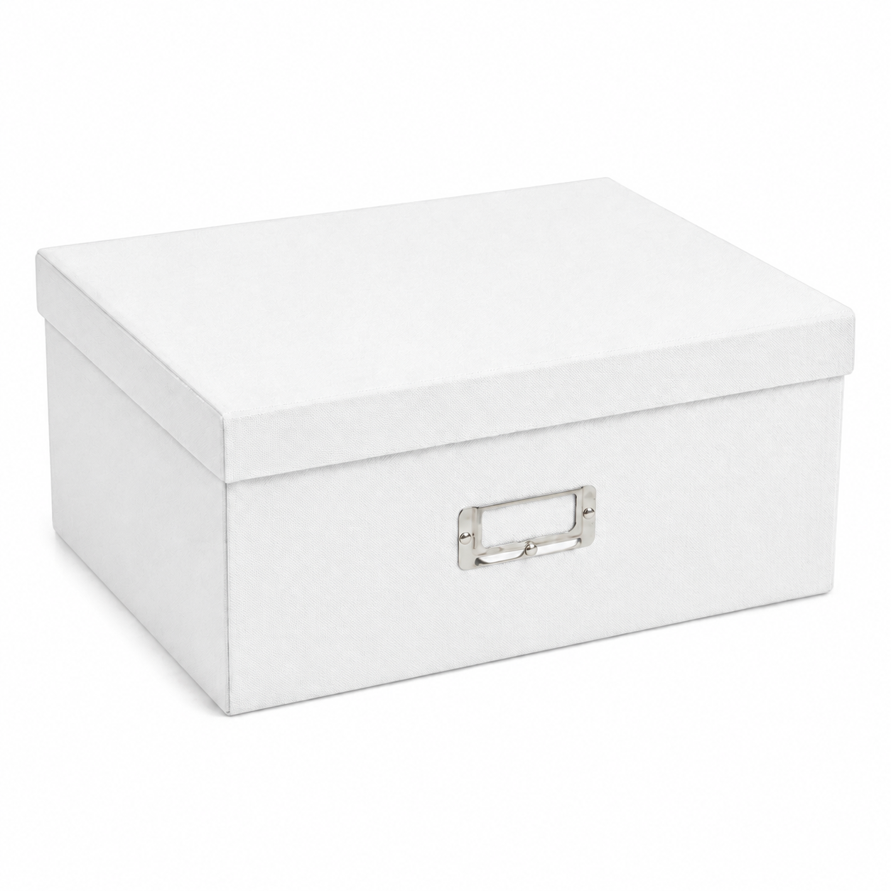 6x Italplast Eazi Fold A3 Paper Document Storage Box in White