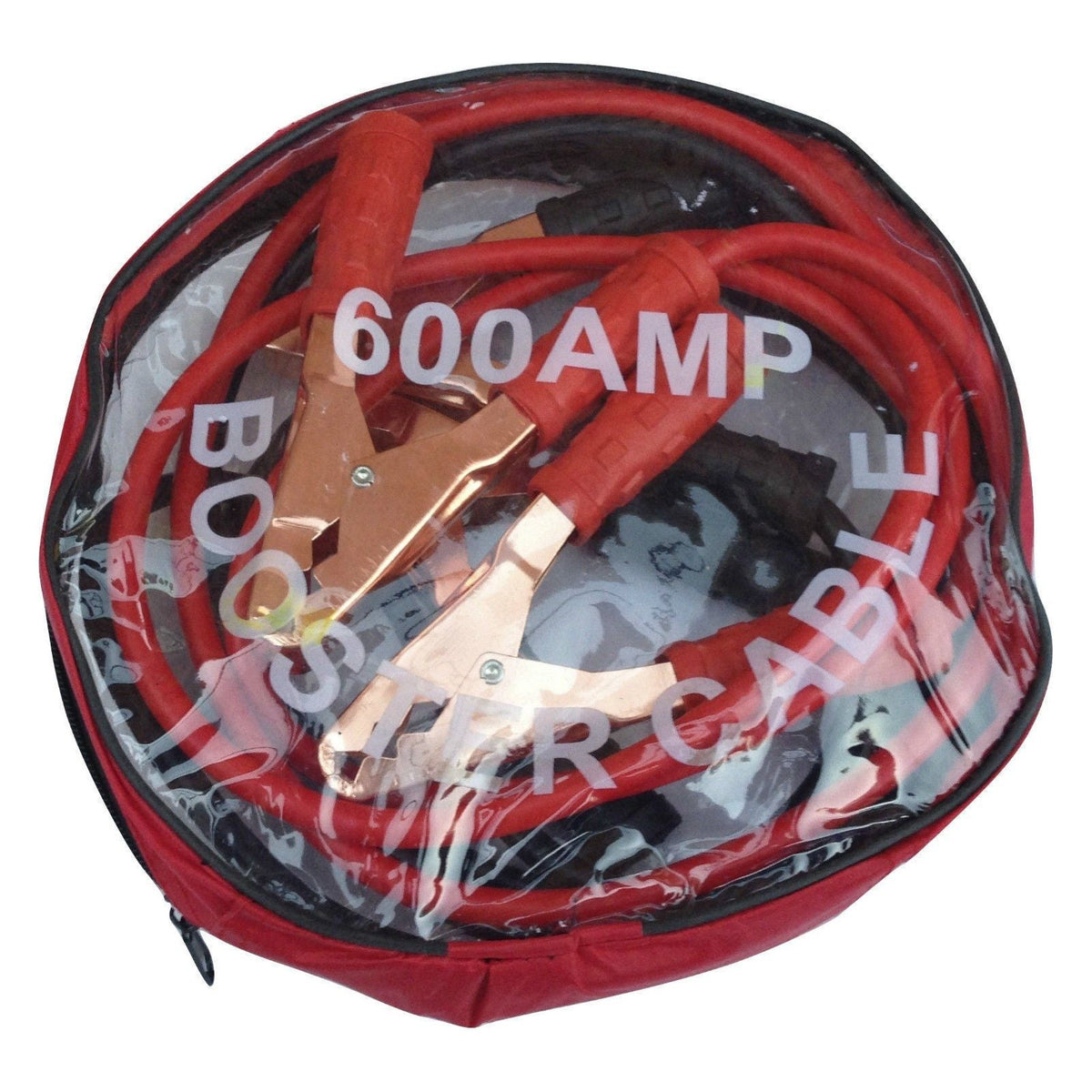 Heavy Duty JUMPER LEADS Booster Cables Jump Start 600AMP 2.1M Long Car Battery