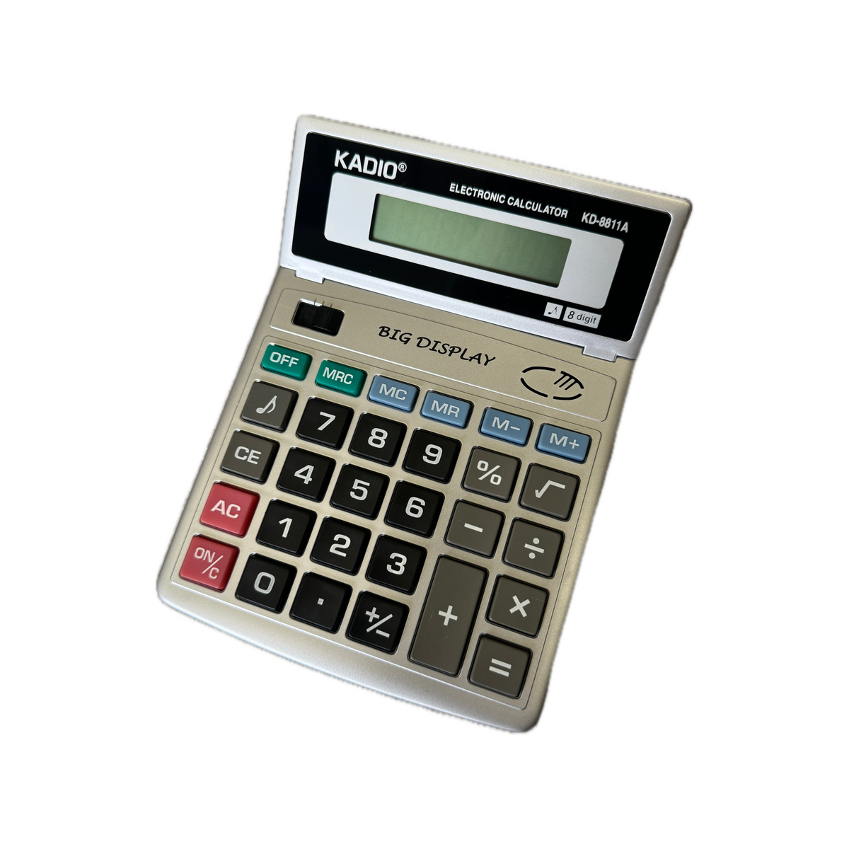 Desktop Electronic Calculator Basic 8-Digit Dual Power LCD Display for Office Business