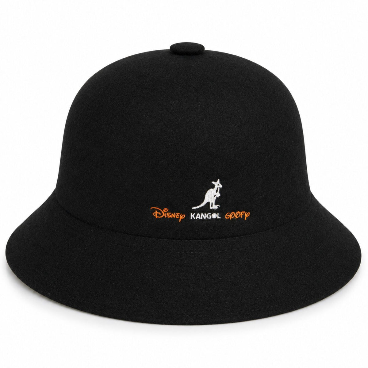 Kangol x Disney Bucket Hat 75th Anniversary Wool Blend Winter Cap - Black