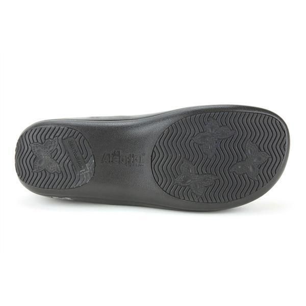 Alegria Keli Nursing Shoes Slip On Womens Work Hospitality - Black Nappa