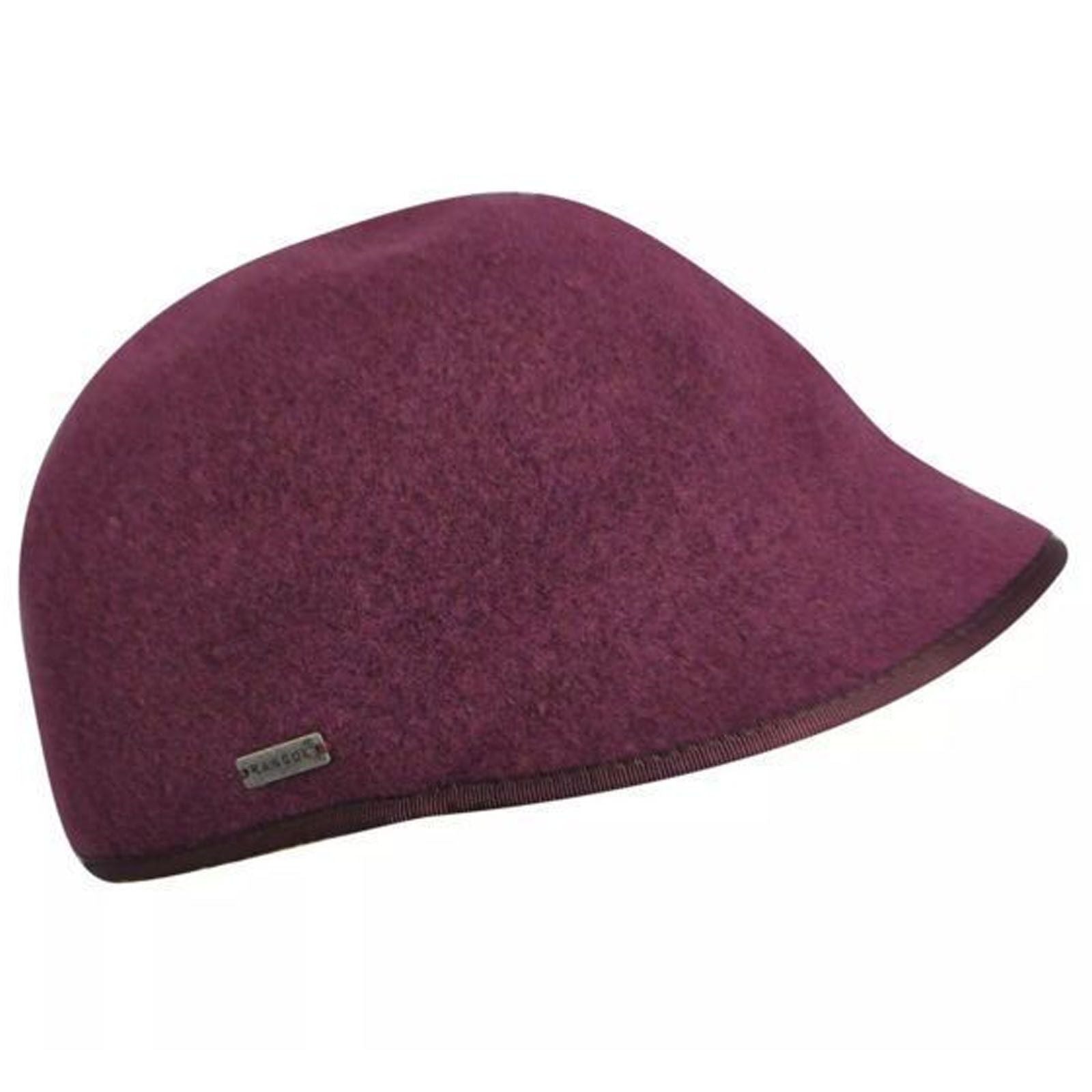 KANGOL Wool Ergo Deeto Hat Cap One Size Pull On Style Winter Warmer 6963BC - Mulberry