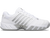 K-Swiss Womens Bigshot 4 AC Tennis Shoes - White/Silver - US 9