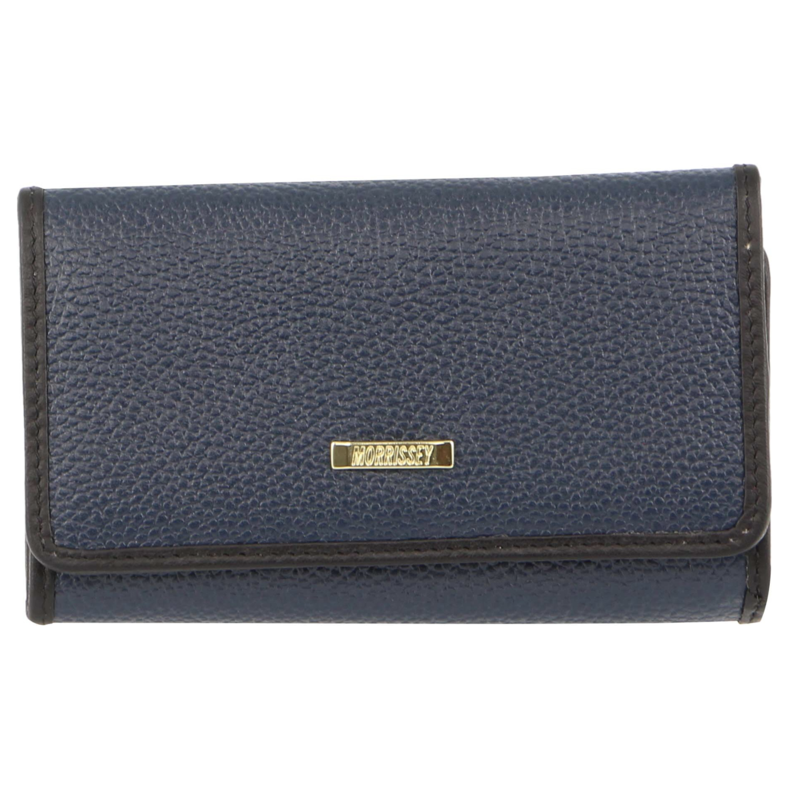 Morrissey Womens Card Holder Leather Wallet Coin Clutch Purse Organizer Cute Girl Ladies - Navy