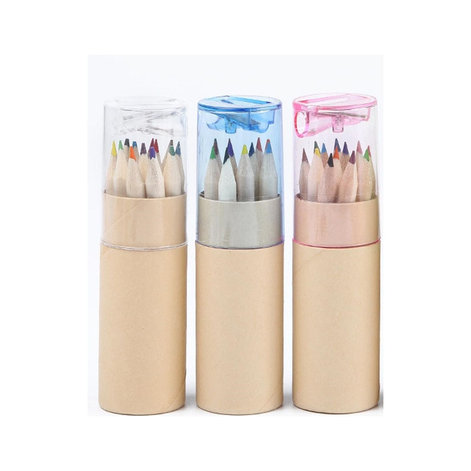 18pcs Mini Colour Pencils Junior Artist Coloured Pencils Kids Drawing Pencil