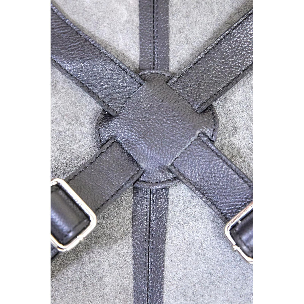 Pierre Cardin Professional Leather Apron Butcher Woodwork Hairdressing Barber Chef - Black