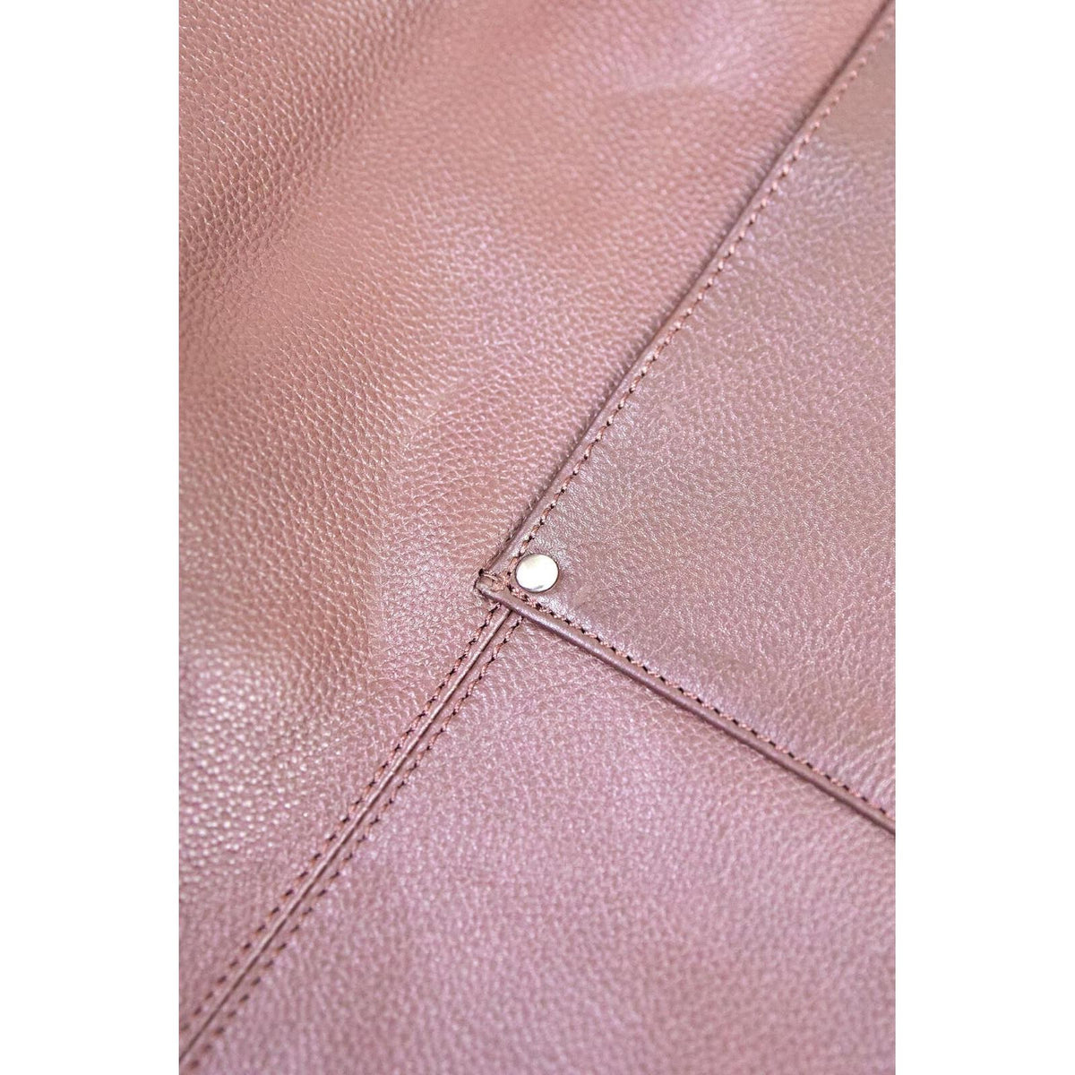 Pierre Cardin Professional Leather Apron Butcher Woodwork Hairdressing Barber Chef - Brown