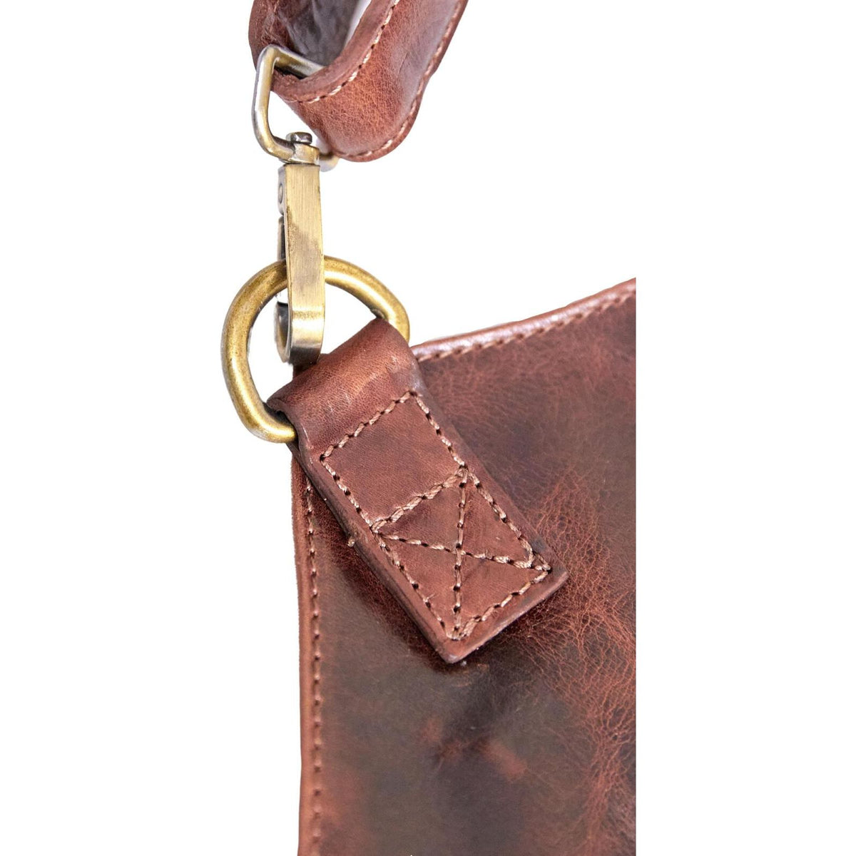 Pierre Cardin Professional Leather Apron Butcher Woodwork Hairdressing Barber Chef - Cognac