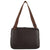 Pierre Cardin Mens Leather 13" Laptop Computer Bag - Brown