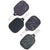 4x Graphite Carbon Fiber Pickleball Paddles Pickle Ball Racket Racquet Bulk