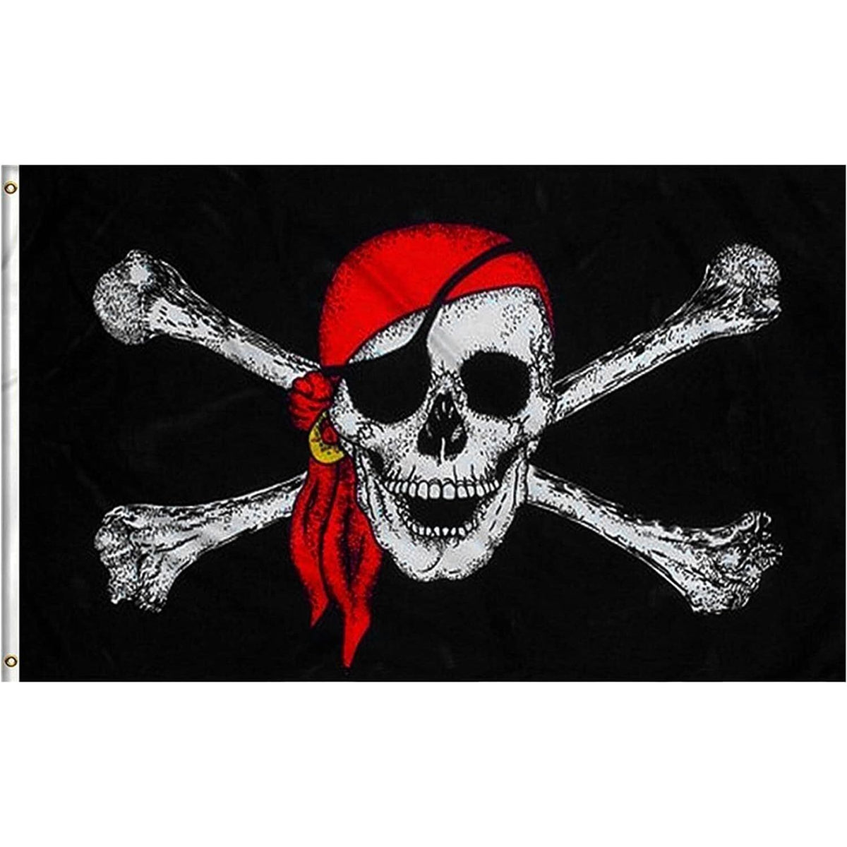 PIRATE FLAG Skull Party Pirates Skull &amp; Crossbones Large 150 x 90 Jolly Roger