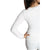 Womens Thermal Cotton Long Sleeve Spencer Tops Long Sleeve Underwear in Beige - 10-12