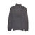 100% SHETLAND WOOL Half Zip Up Knit JUMPER Pullover Mens Sweater Knitted - Denim Blue (45) - L