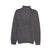 100% SHETLAND WOOL Half Zip Up Knit JUMPER Pullover Mens Sweater Knitted - Denim Blue (45) - M