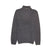 100% SHETLAND WOOL Half Zip Up Knit JUMPER Pullover Mens Sweater Knitted - Denim Blue (45) - XL