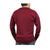 100% Shetland Wool V Neck Knit Jumper Pullover Mens Sweater Knitted - Burgundy (97) - L