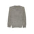 100% Shetland Wool V Neck Knit Jumper Pullover Mens Sweater Knitted - Grey (21) - L