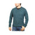 100% Shetland Wool V Neck Knit Jumper Pullover Mens Sweater Knitted - Sherwood (32) - 3XL