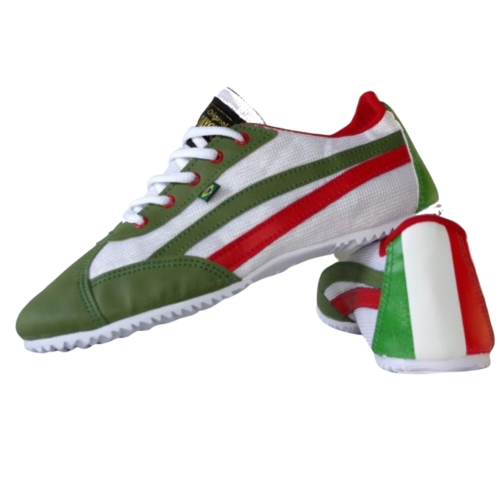 TAYGRA Slim Shoe Vegan Leather Recycled Flexible Ethical Handmade Sneakers Eco - Italy