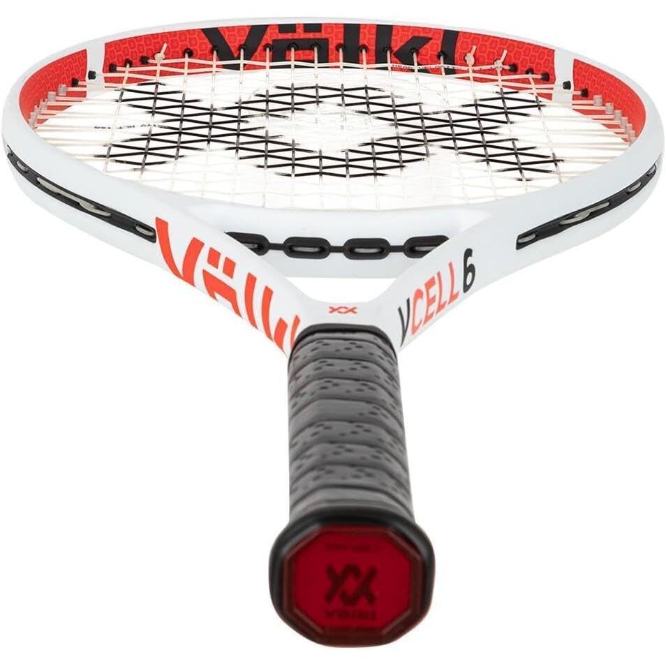 VOLKL V-CELL 6 Tennis Racquet - Fully Strung Racket & Free Dampener - 4 1/4