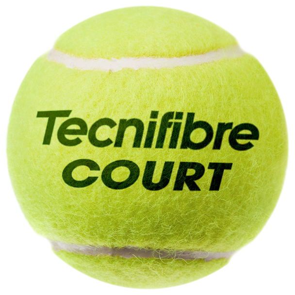 18 Cans of 4 Tecnifibre Court Tournament Tennis 72 Balls Bulk Box - ITF & USTA Approved