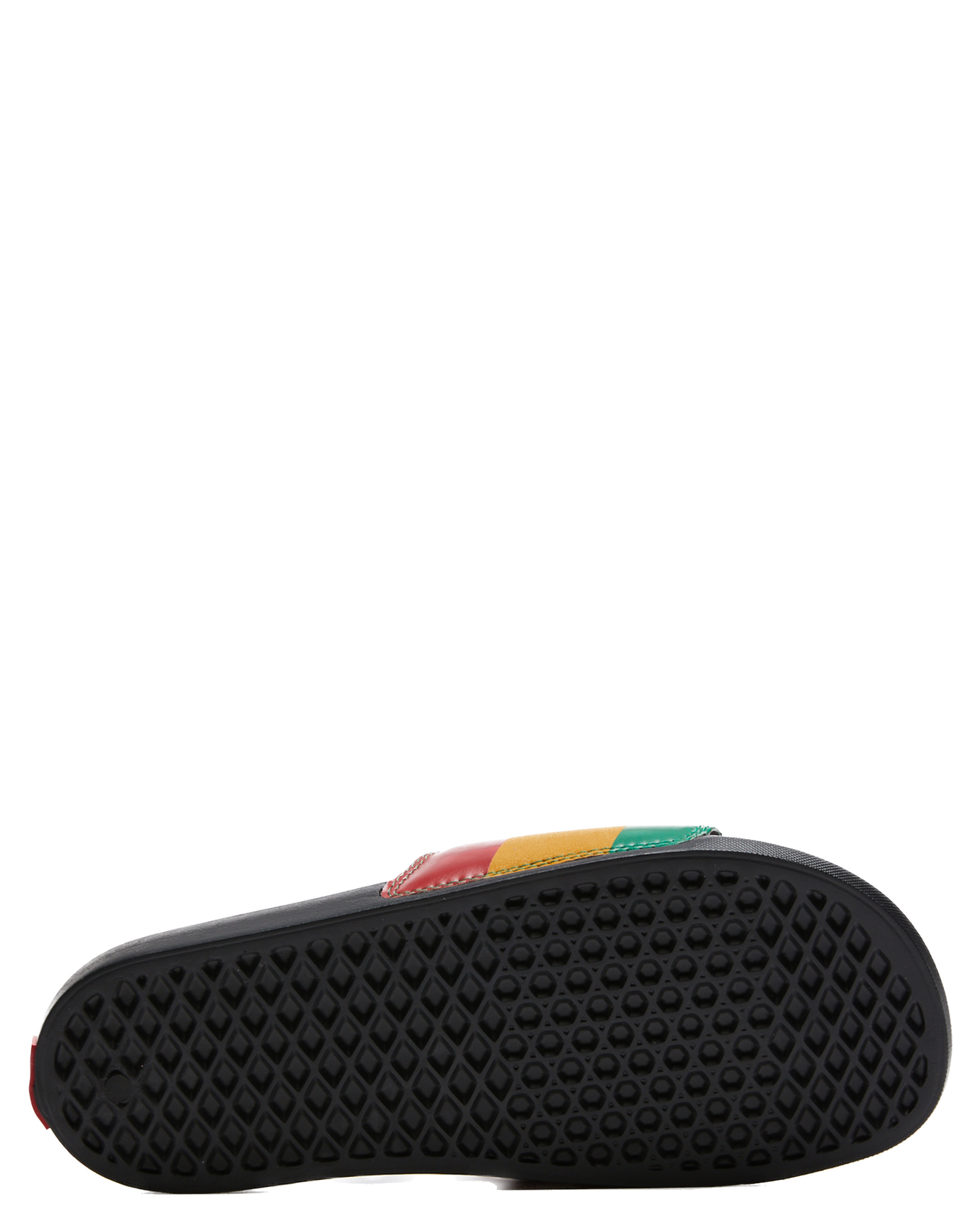 Vans La Costa Slide On Slides Flip Flops Bob Marley Reggae - Rasta Black