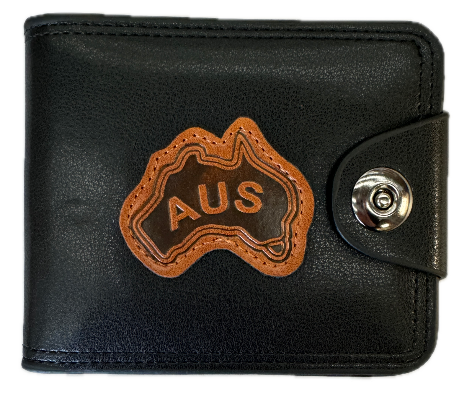 Souvenir Wallet Australia Classic AUS Oz in Black