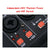 HRIDZ EMC-G04 Audio Mixer with UHF Wireless Microphone for DJ Karaoke PC Record