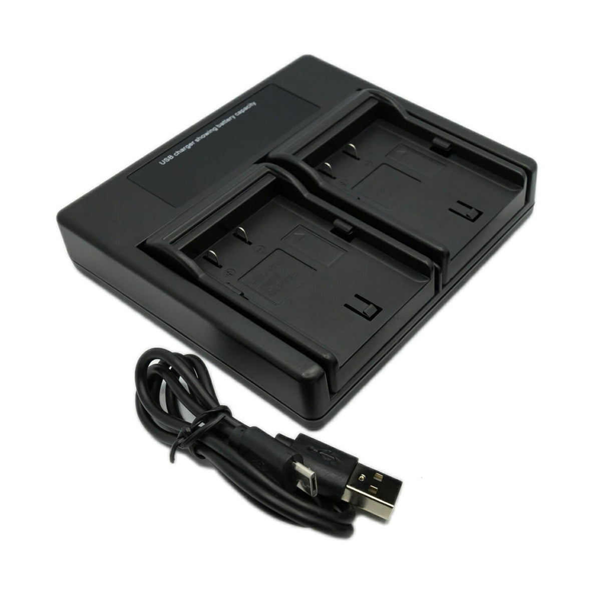 Hridz DMW-BLF19 Dual Charger For Panasonic GH3 &amp; GH4 camera batteries
