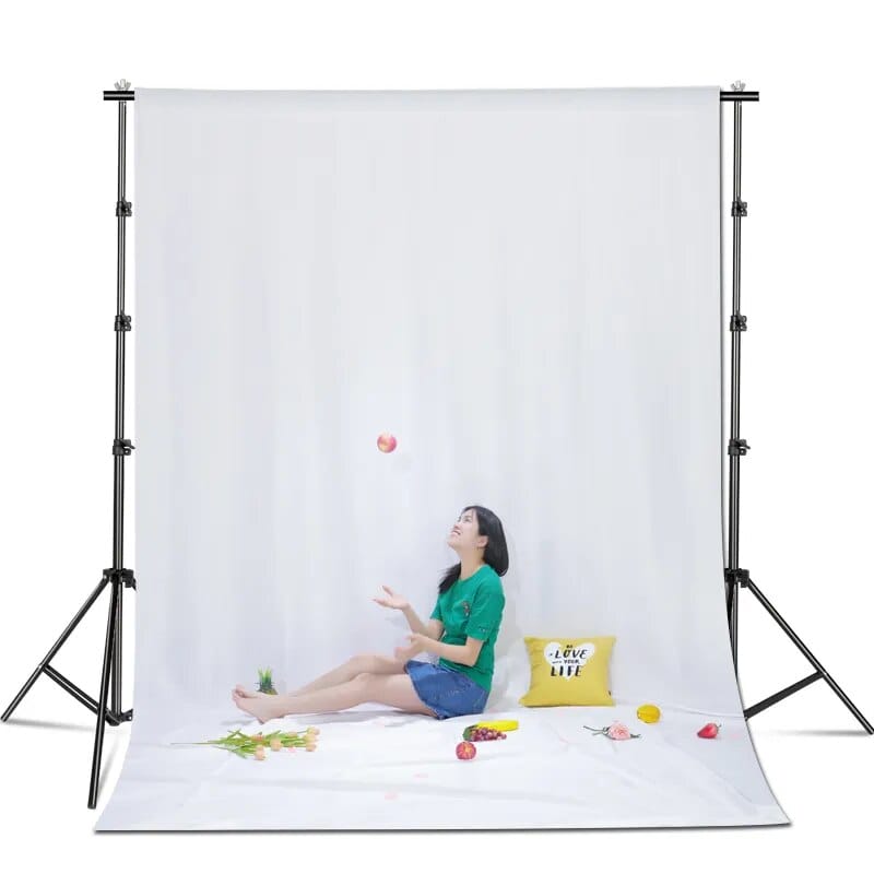 Hridz 2x3m White Backdrop For Photography Videos Events Photoshoot
