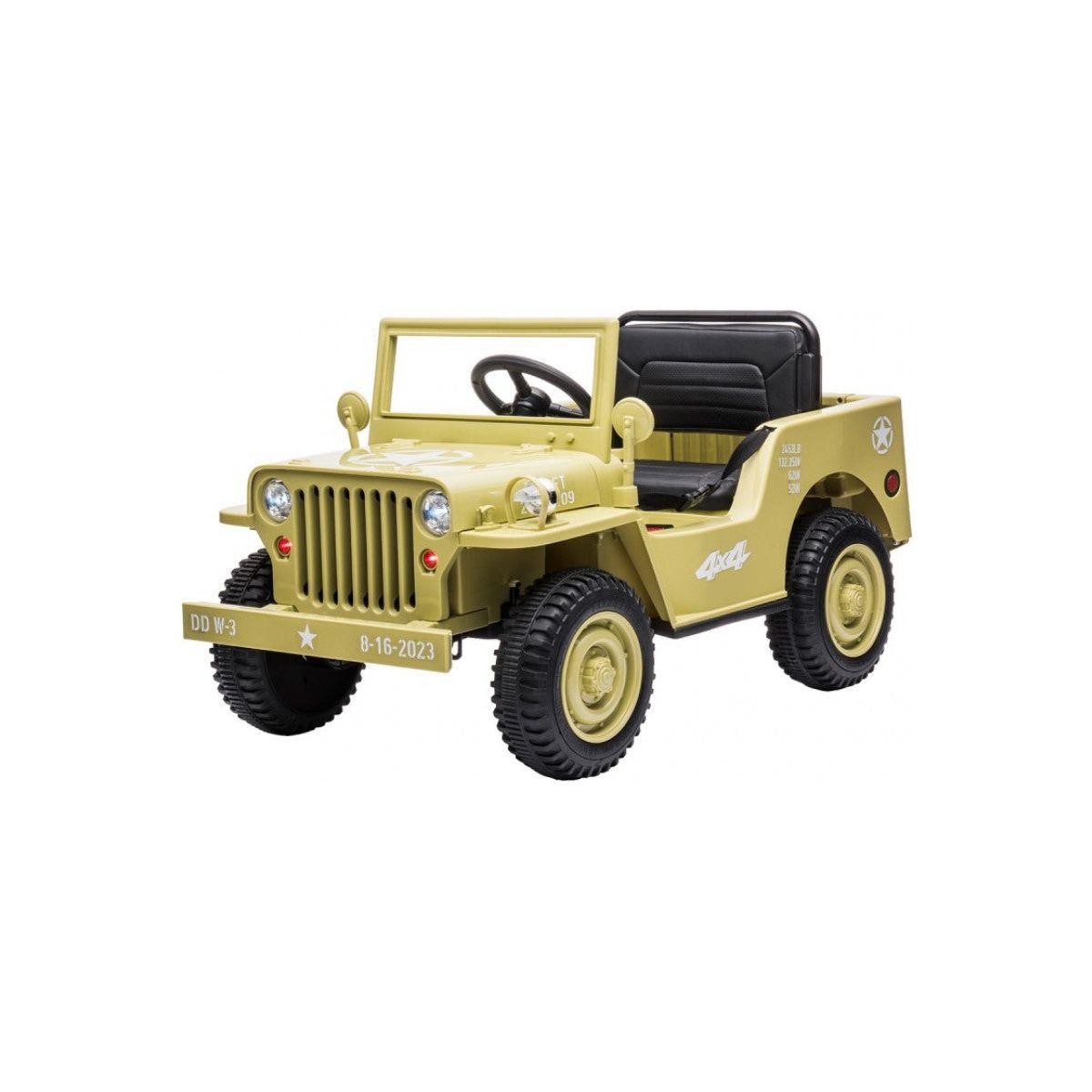 Go Skitz Major 12V Electric Ride On - Khaki