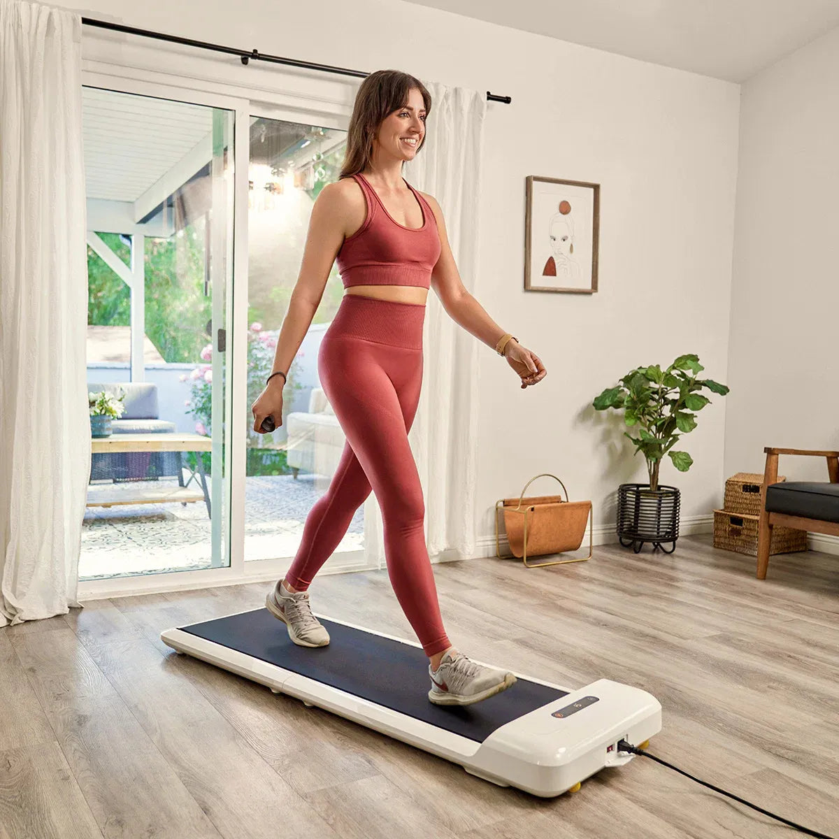 WalkingPad C2 Compact Folding Treadmill in White