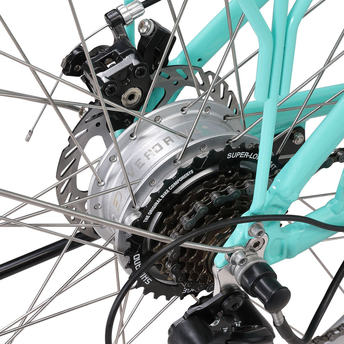 Progear E-Classique 700*17" Vintage Retro 250w Electric Bike Seaform