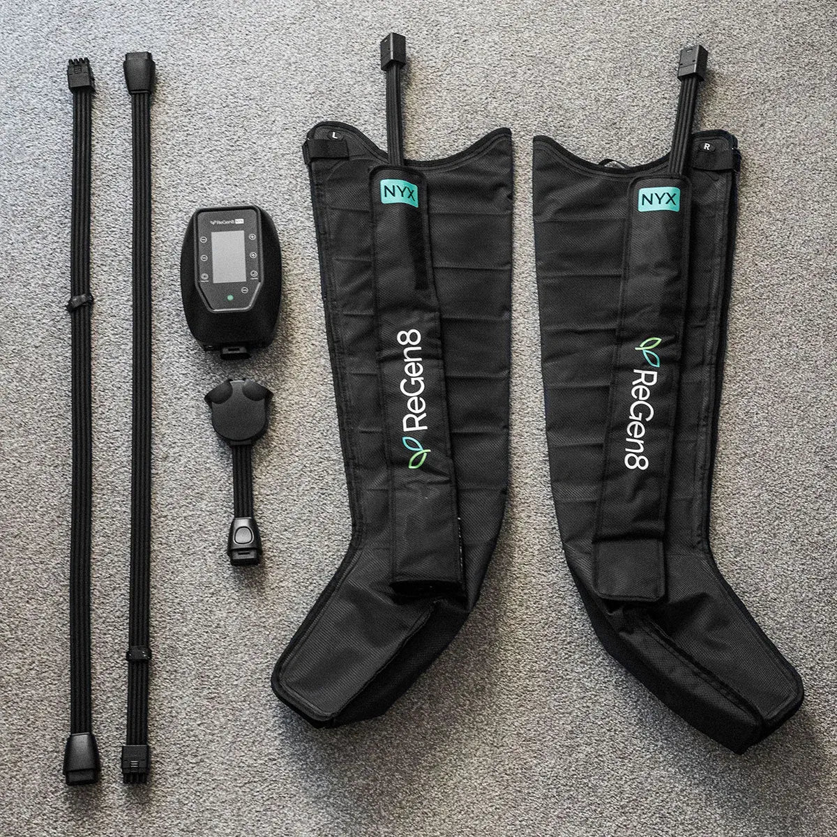 ReGen8 Nyx 8-Chamber Compression Recovery Boots (Large, 175-190cm)