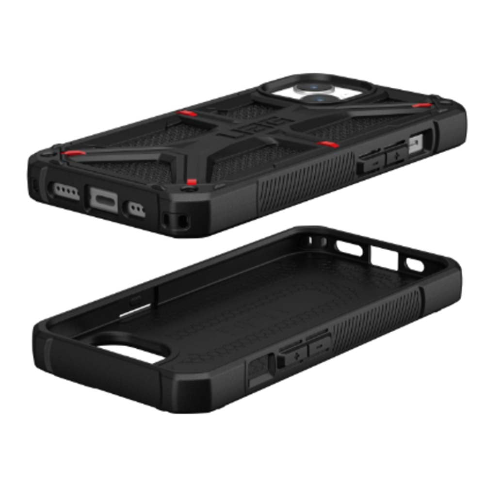 UAG Monarch Kevlar Back Case for iPhone 15 - Black