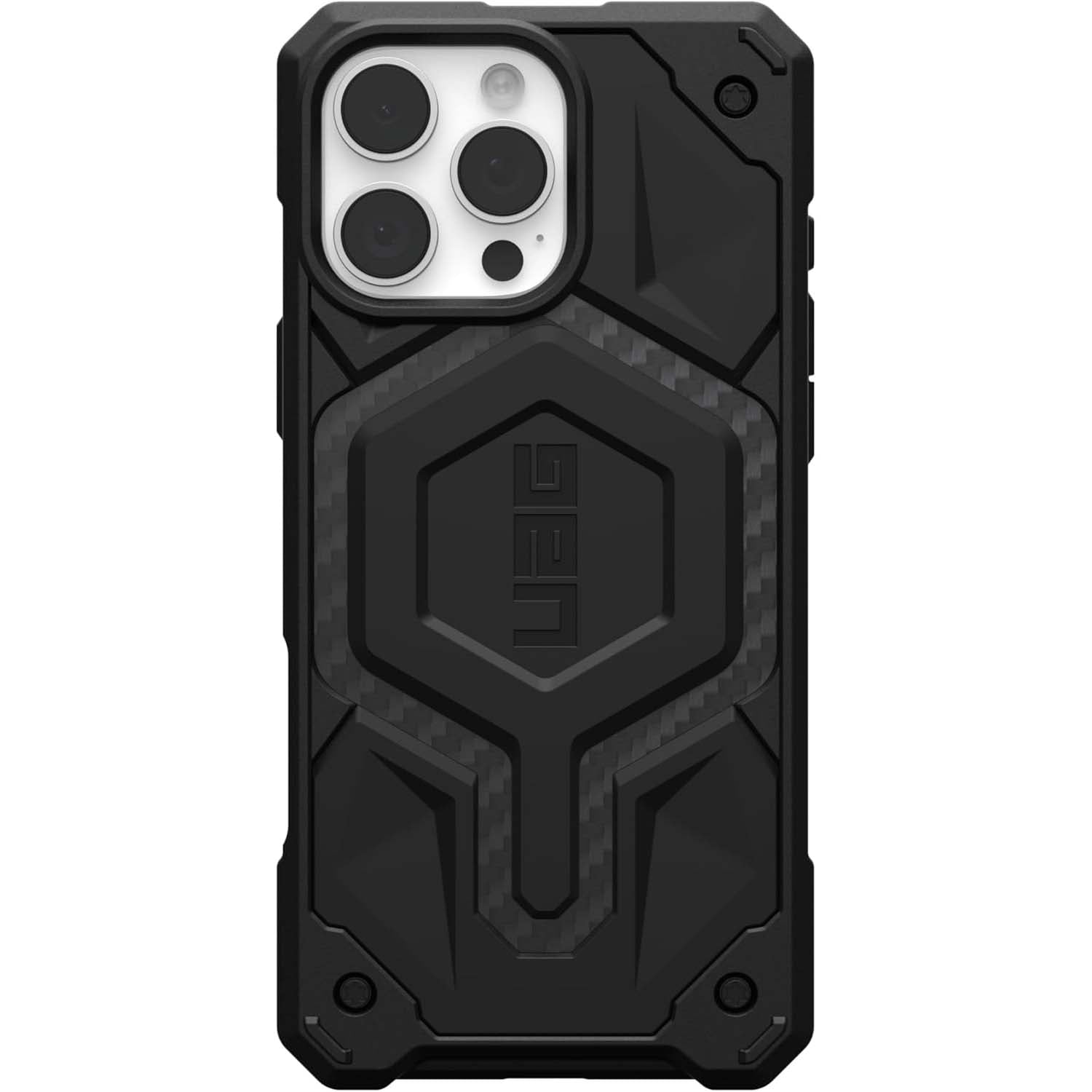 UAG Monarch Pro Back Case for iPhone 16 Pro Max - Carbon Fiber