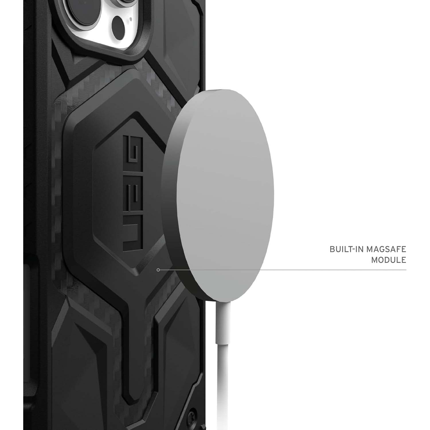 UAG Monarch Pro Back Case for iPhone 16 Pro Max - Carbon Fiber