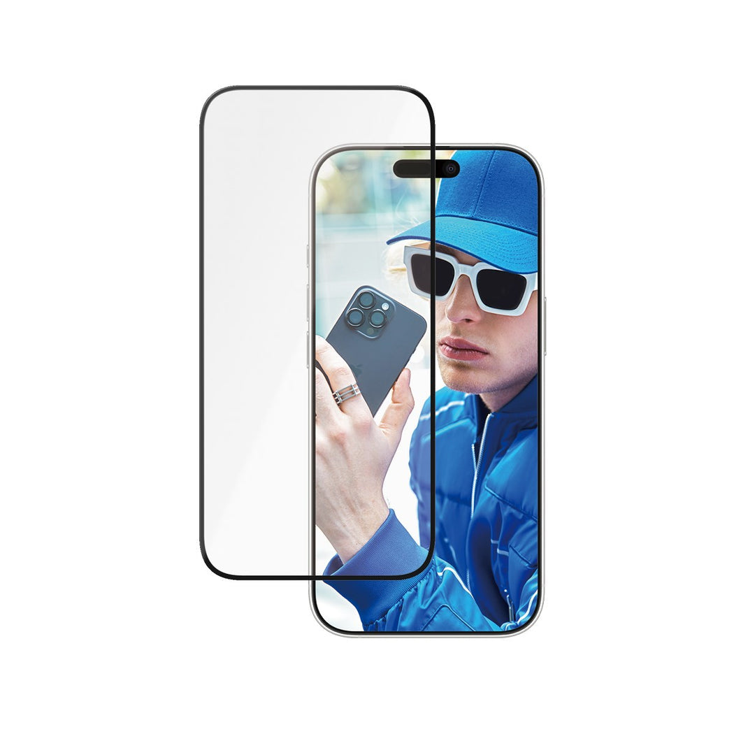 PanzerGlass Ultra-Wide Fit Ceramic Glass Screen Protector For iPhone 16 Pro - Clear