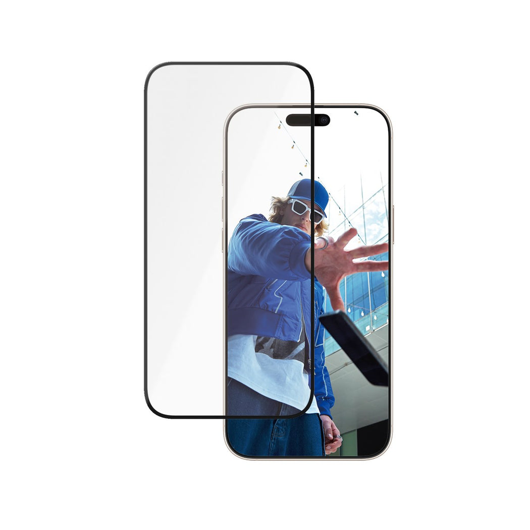 PanzerGlass Ultra-Wide Fit Ceramic Glass Screen Protector For iPhone 16 Pro Max - Clear