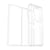 OtterBox Thin Flex Case For Samsung Galaxy Z Fold6 - Clear